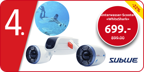 Sublue Unterwasser-Scooter «WhiteShark»