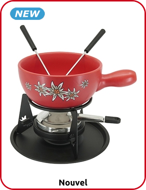 Nouvel Fondue Set «Edelweiss», 2 Personen