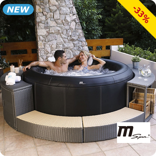 MSpa Spa «Camaro» aufblasbar, 6 Personen, 138 Jet-Düsen