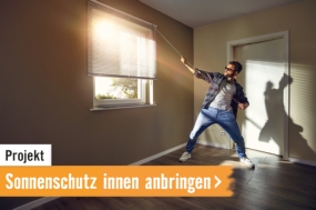 Videoanleitung: Sonnenschutz innen anbringen