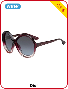 Dior Damensonnenbrille «Blanca», grau