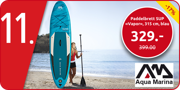 Paddelbrett SUP «Vapor», 315 cm, blau