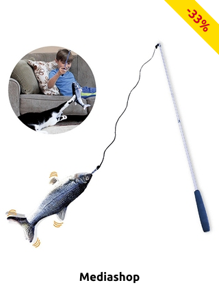 Katzenspielzeug «Flippity Fish»