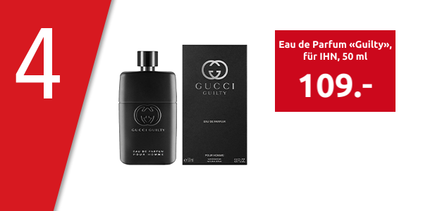 GUCCI Eau de Parfum «Guilty», für IHN, 50 ml