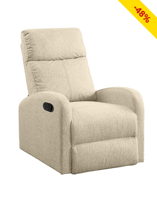 Relaxsessel «Arwin», 75,5 x 100 x 69 cm, beige