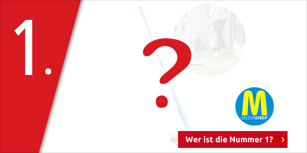 Floating mop «Hurricane», ca. 90 Min Autonomie