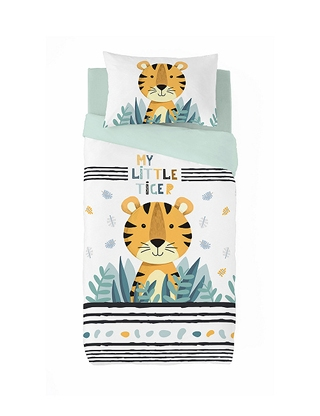 Garnitur «My little tiger», 160 x 210 cm + 65 x 100 cm