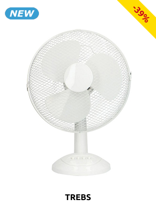 Leiser Tischventilator,  Ø 30 cm