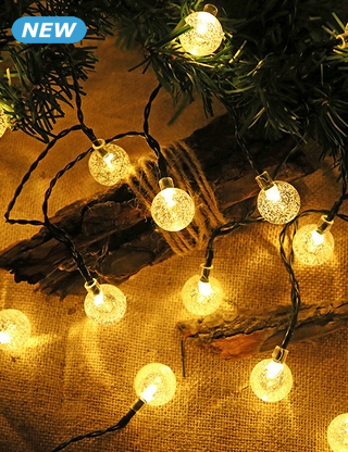 Solargirlande «Solar Balls», 12 m