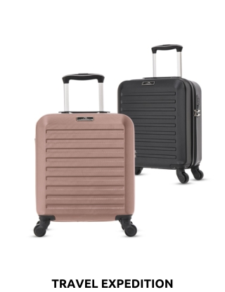 TRAVEL EXPEDITION Koffer «Easyflight», schwarz, 45 cm