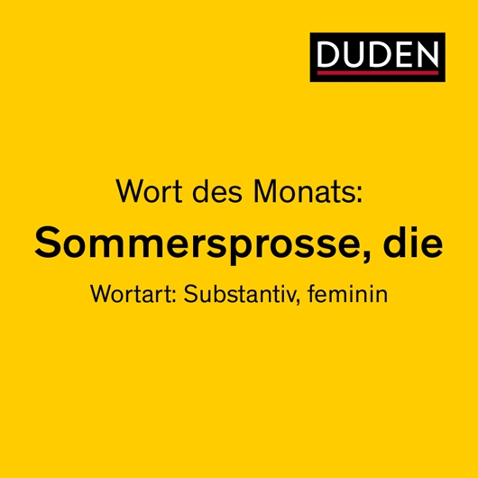 Duden: Zum Wort des Monats