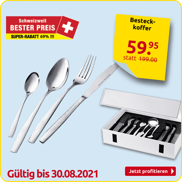 Besteckkoffer, weiss