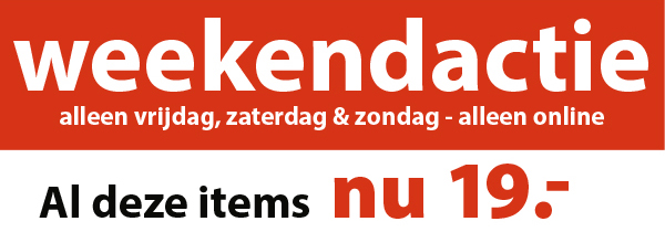 Weekendactie 