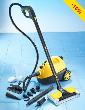 Multisteamer 4 bar, mit integriertem Zubehör