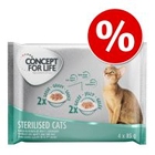 Concept for Life Probeerpakket - 4 x 85 g Kattenvoer