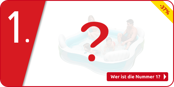 Pool mit 4 Sitzen, aufblasbar