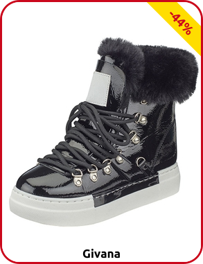 Givana Stiefeletten, schwarz