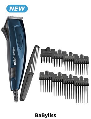 BaByliss Haarschneider «E695E», extra-breite Klingen