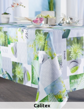 Calitex Tischdecke «Zen», 150 x 240 cm, fleckenabweisend