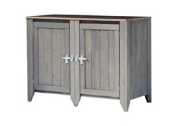 Outdoorküche Typ 559 Sideboard inkl. 2 Türen 115x60x88 cm hellgrau