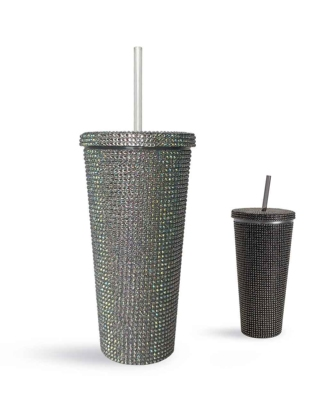 Strassbecher, 600 ml, schwarz