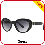Guess Damensonnenbrille, schwarz