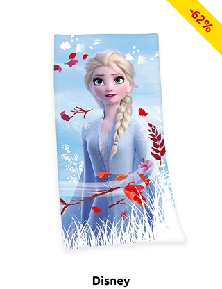 Strandtuch «Frozen», 75 x 150 cm