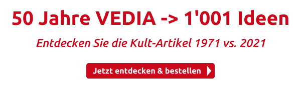 50 Jahre VEDIA -> 1'001 Ideen