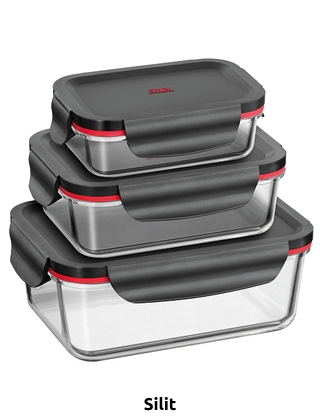 Aufbewahrungsschüssel, 3 Stück im Set