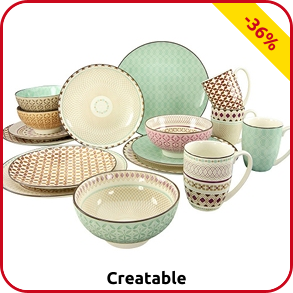 Kombiservice «Mandala», 16-teilig