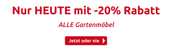 Nur HEUTE mit -20% Rabatt 