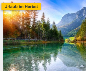 Urlaub im Herbst