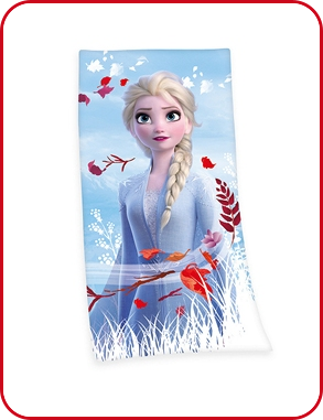 Strandtuch «Frozen», 75 x 150 cm