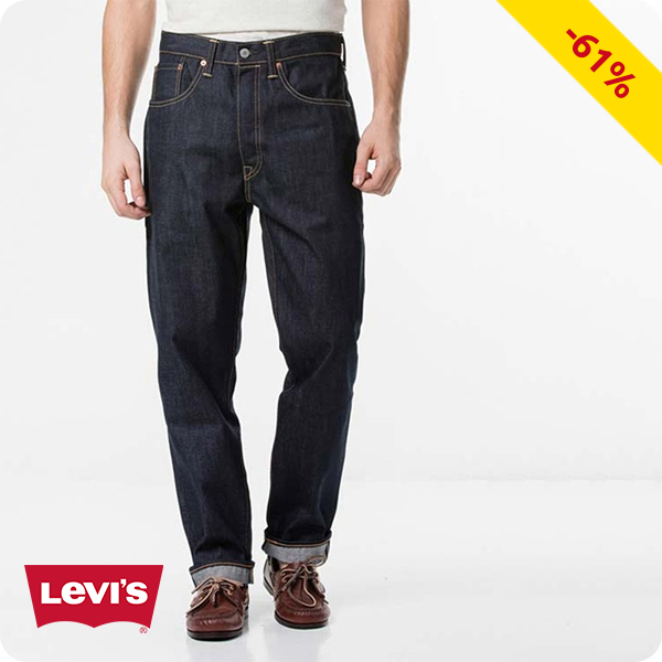 Levi's Herren-Jeans «501 CT», L32, dunkelblau