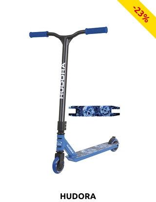HUDORA Trottinette «Scooter Stunt», blau