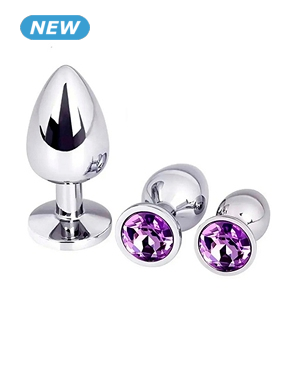 Set Analplug «Ruby», 3 Stück