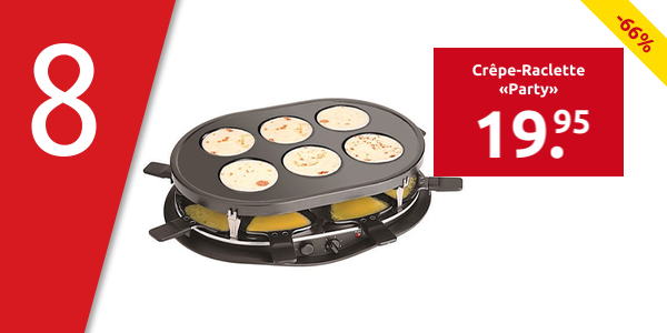 Crêpe-Raclette «Party»