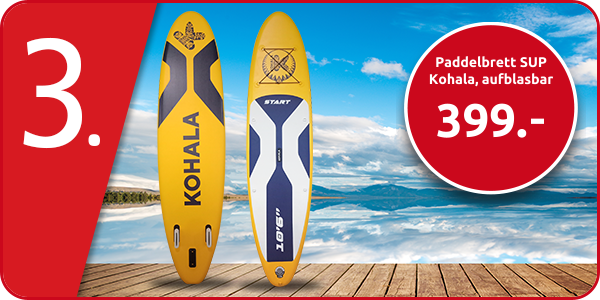 Paddelbrett SUP Kohala, aufblasbar