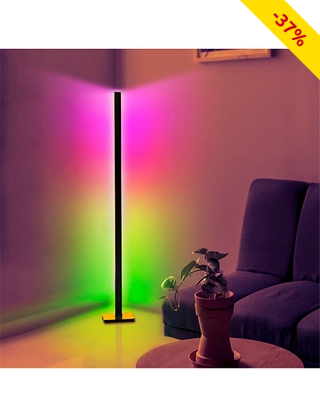 Lichtsäule «Melody», 45 RGB-LEDs, 3 Lichtmodi, mit Fernbedienung