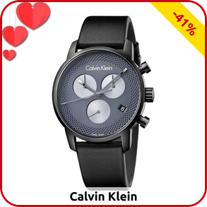 Calvin Klein Herren-Uhr «CK City», schwarz