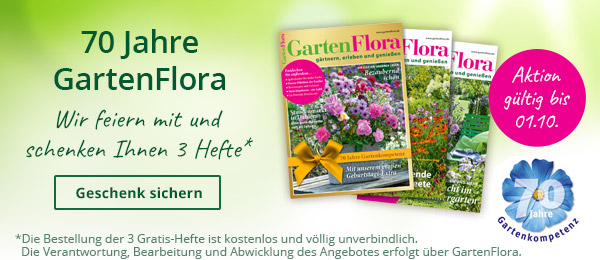 Gartenflora feiert 70 Jahre