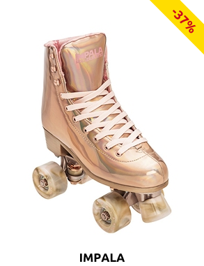 Impala Rollerskates «Marawa», rosa/gold