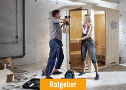 HORNBACH Ratgeber Elementsauna selber bauen