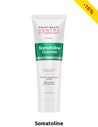 Somatoline Schlankheitscreme für Bauch & Hüften, 250 ml