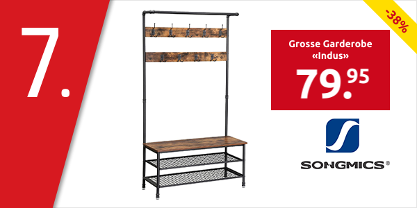 Grosse Garderobe «Indus», B 99 cm