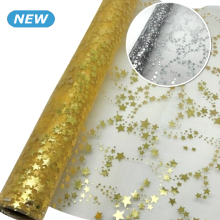 Deko-Rolle «Stars», 36 x 300 cm