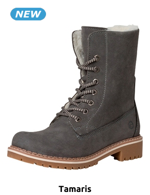 Tamaris Stiefeletten, gefüttert, anthrazit