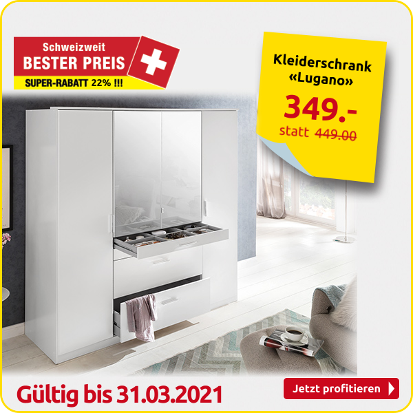 Kleiderschrank «Lugano»