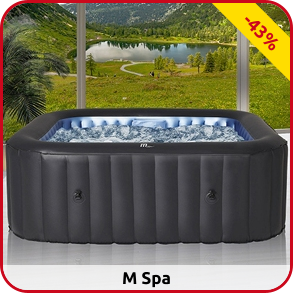 MSpa «Relaxo» aufblasbar, 4 Personen, 108 Jet-Düsen