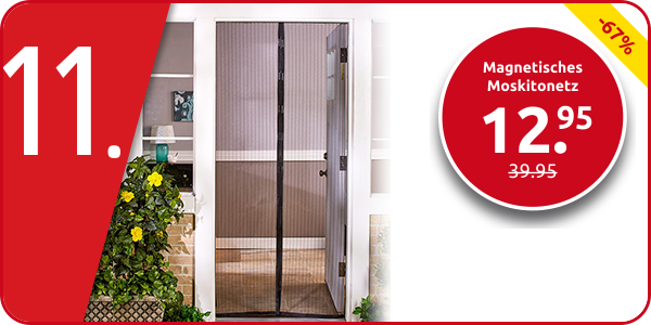 Magnetisches Moskitonetz